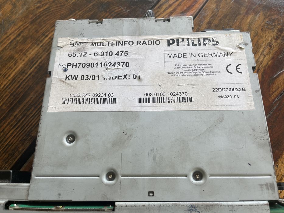 radio do bmw e46