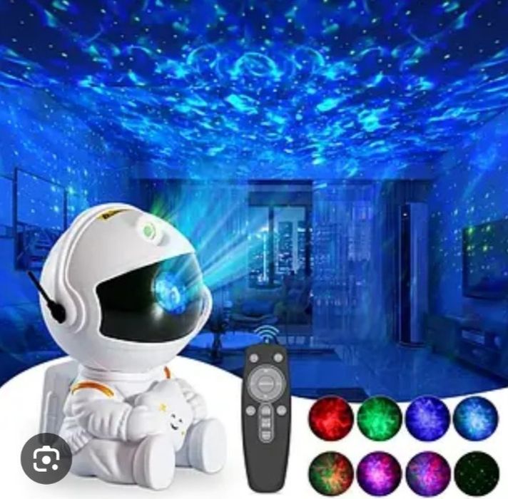 Ночник проектор детский астронавт.нічник дитячий астронавт