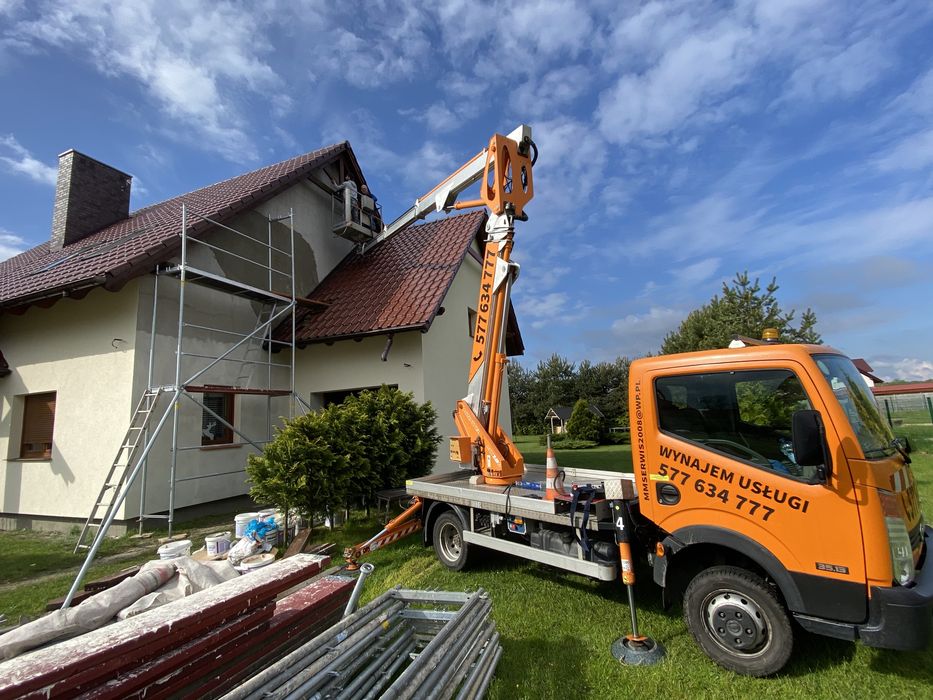 Wynajmę podnośnik koszowy zwyżkę 20met. Polkowice Lubin Głogów Rudna