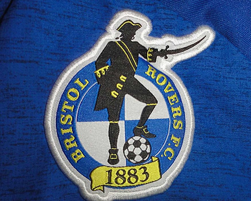 BRISTOL ROVERS F.C. - Oryginalna Bluza Klubowa - Rozmiar L
