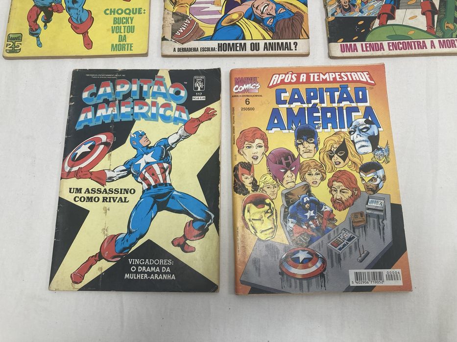 Livros Capitão América, Banda Desenhada