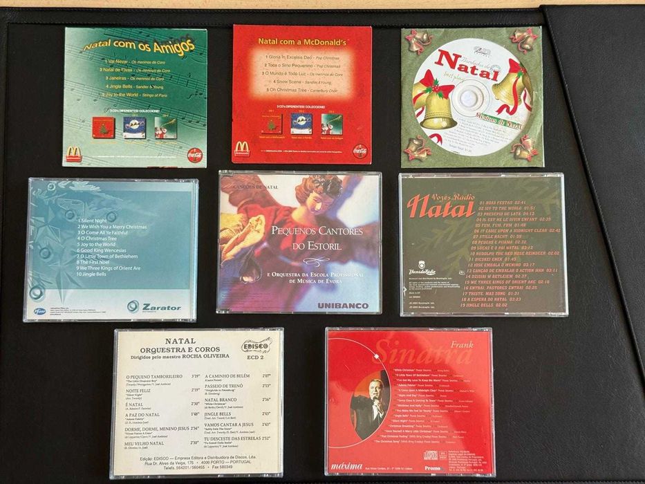 8 CDs Natal - Música Variada