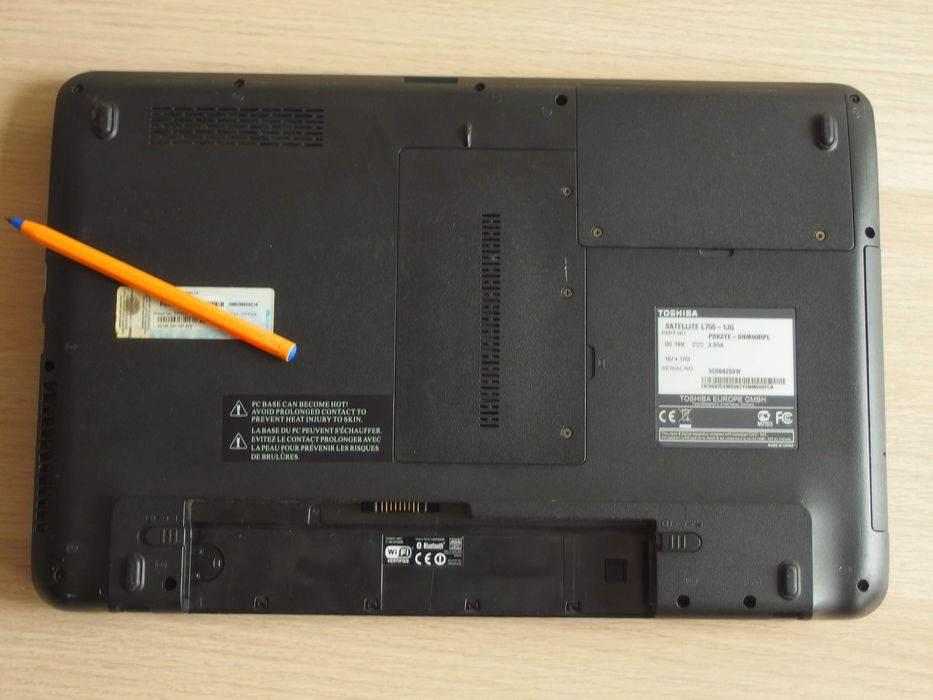 15,6" TOSHIBA L755 intel i5 2,5GHz 8GB RAM 120GB SSD GT-520M ноутбук