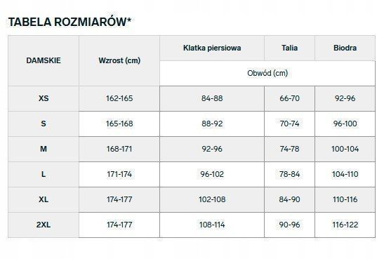 4F Damska Koszulka Termoaktywna Bielizna Termiczna Rozm M/L