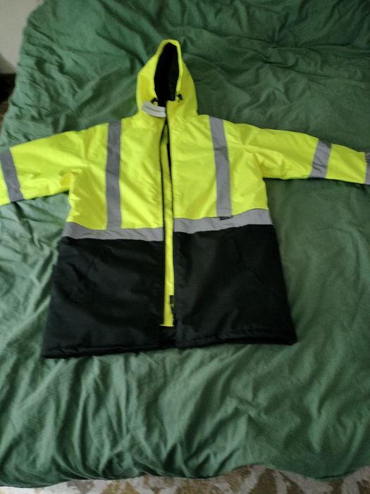 Kurtka robocza odblaskowa hi viz hogert zimowa