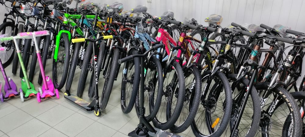 Велосипеды 24"26"27.5"29" колёса, рамы алюминиевые стальные