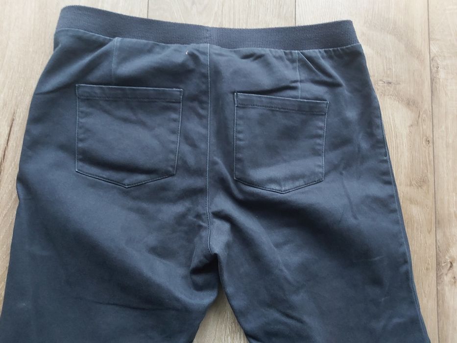 Granatowe rurki, legginsy typu jeans rozm M /L