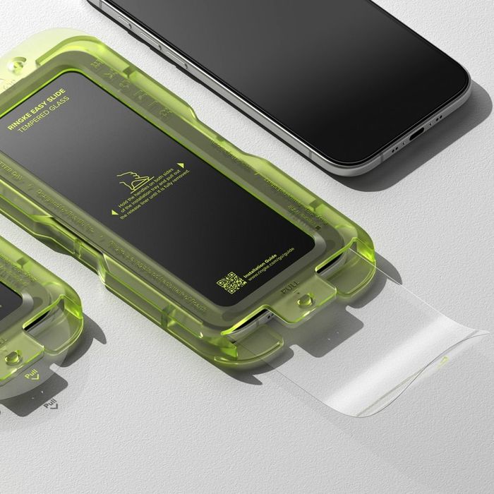 SZKŁO HARTOWANE RINGKE EASY SLIDE 2-PACK IPHONE AIR BLACK