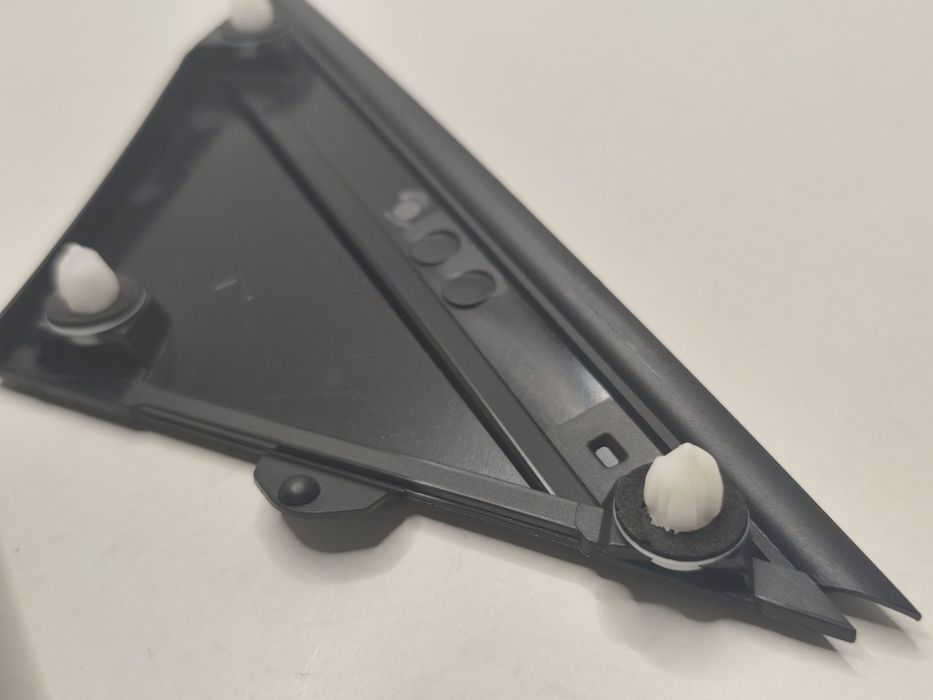Moldura Triangular Guarda Lamas Fiat 500 Tampa Friso Plastico Canto Porta Par Parachoques Frente Esquerdo Direito Novo