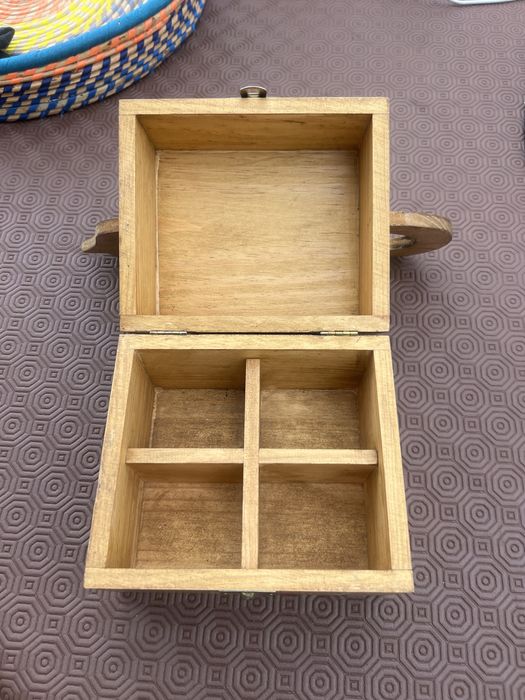 Caixa de chàs madeira