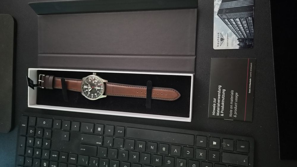 Zegarek Bauhaus GMT Tornado- nowy