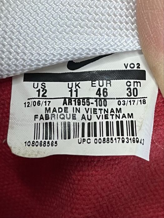 Nike SF Air Force 1 кроссовки 46 размер баскетбольные кожаные