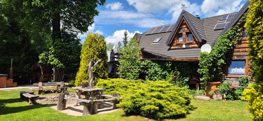 Nasz bieszczadzki dom jest inny - nasz dom jest magiczny "Gościniec nad Sanem"
