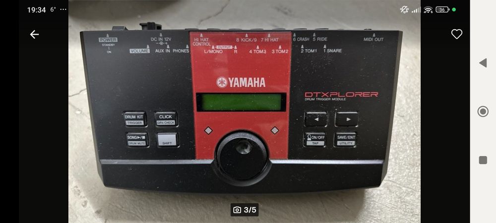 Perkusja elektroniczna YAMAHA DTXplorer