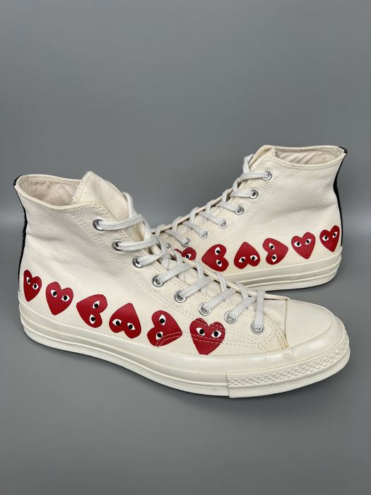 Оригінальні Кеди Converse x Comme Des Garcons  46.5р.30.5см.
