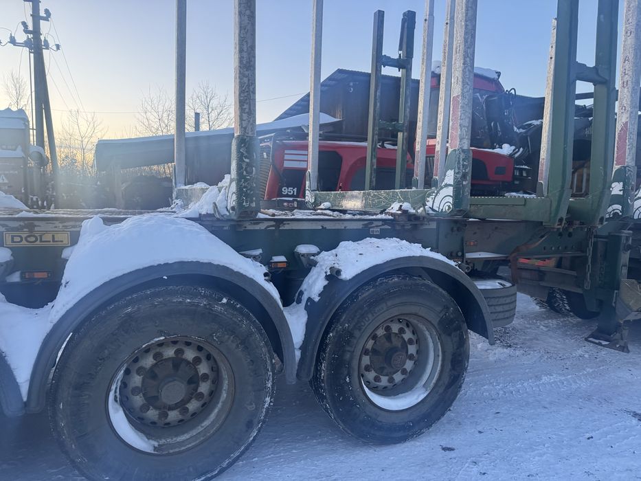 Лісовоз Volvo FMx460 6x6 Euro5+причеп (свіжопригнаний) 114тис пробігу