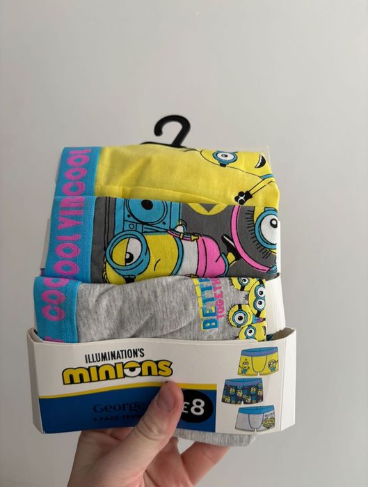 Новые боксеры шортики George миньойоны Соник Майнкрафт однотонные