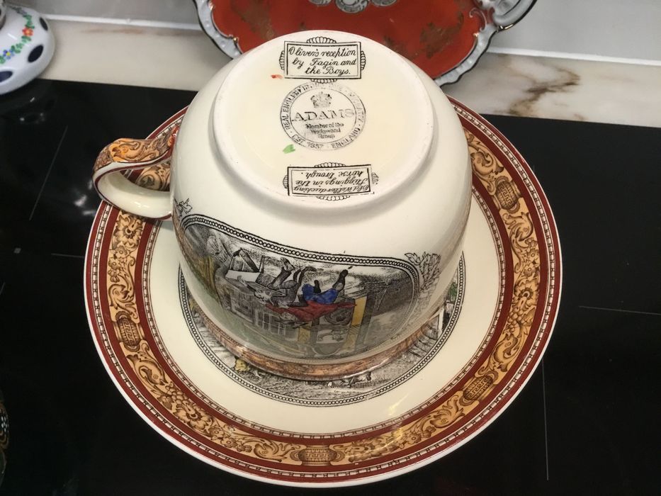 Chávena inglesa antiga