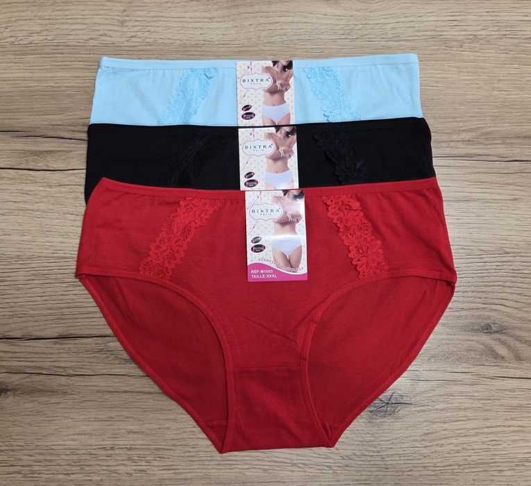 Majtki Damskie komplet 3sztuki 3XL