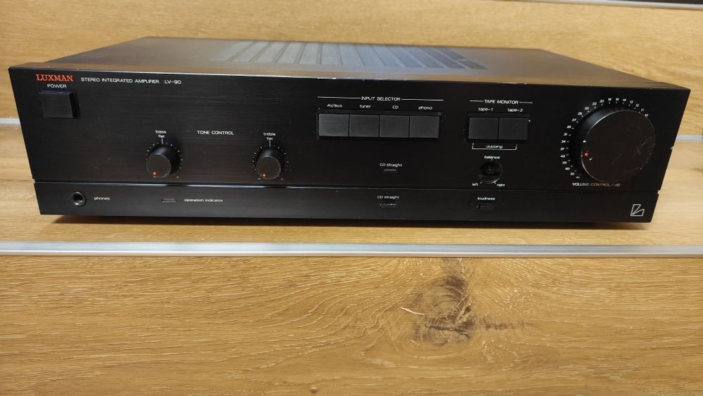 LUXMAN LV-90 wzmacniacz stereo.