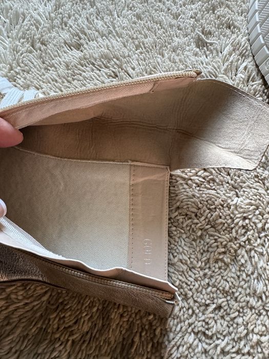 Buty złote za kostke