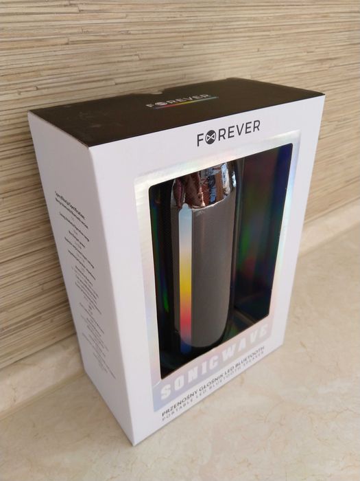 NOWY Głośnik Bezprzewodowy Akumulatorowy FOREVER