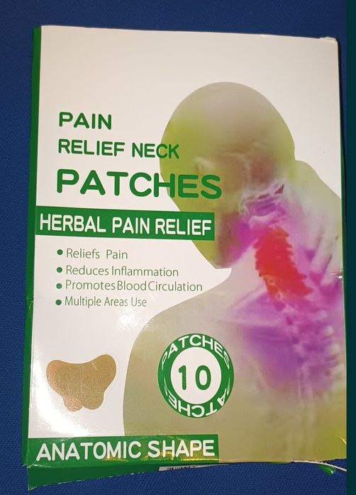 Пластырь для снятия боли в в шеи