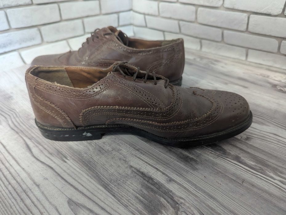 Шкіряні туфлі броги Trustyle, розмір 42