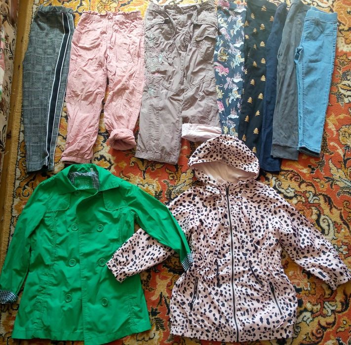 Одяг для дівчинки пакетом 7-8-9 років (тепла весна,тепла осінь!)