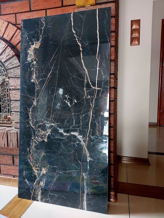 Gres polerowany 120x60 Marquina gold poler płytki podłogowe marmur
