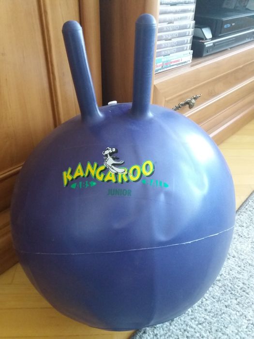 Piłka do ćwiczeń Togu z uchwytami Kangaroo junior 45cm