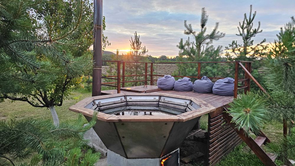 Оренда будинку біля лісу з басейном, чаном та баньою Green Hills Villa