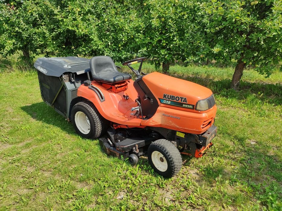 Traktorek / Kosiarka KUBOTA G18 diesel 3 cylindry.