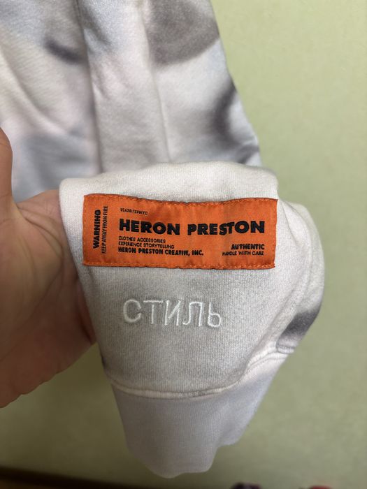 Heron Preston свитшот