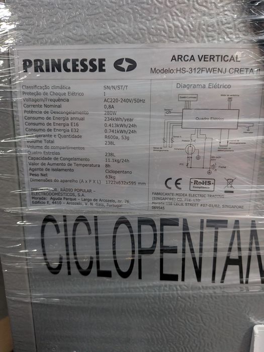 Arca vertical princess