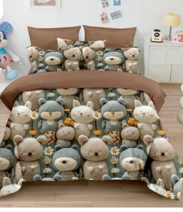 Детское постельное белье 5D мультяшные принты Постіль дитяча