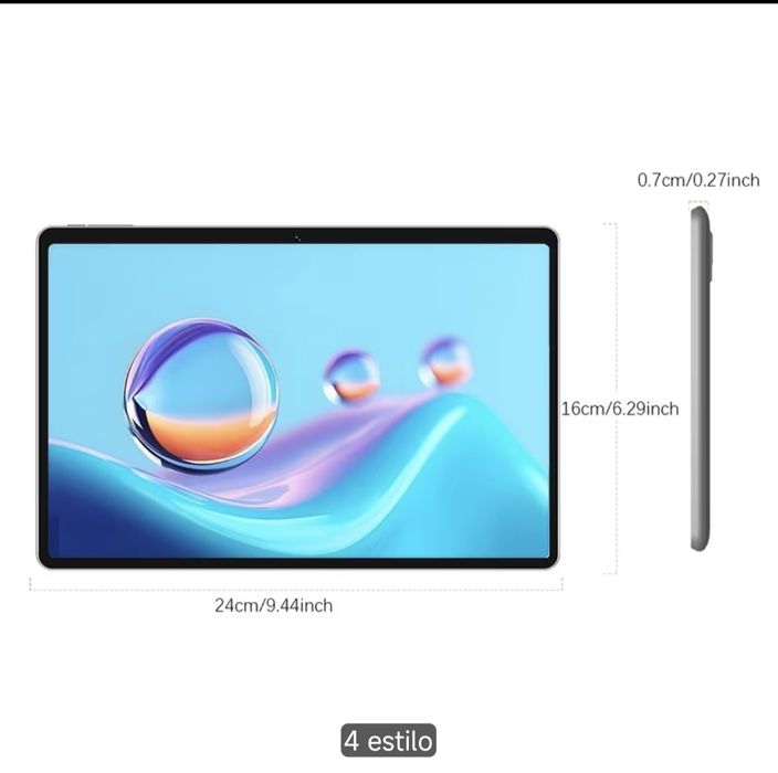 Tablet Android 16' novo na caixa