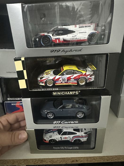 Porsche e outras marcas Minichamps 1:43 apartir dos 30