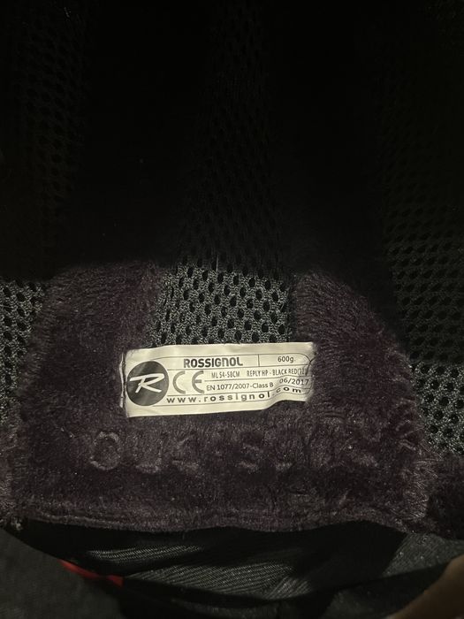 kask Rossignol Reply HP black red