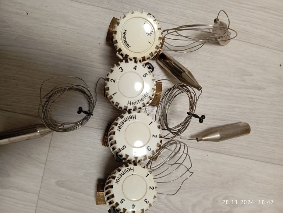 Термоголовка с клапаном.