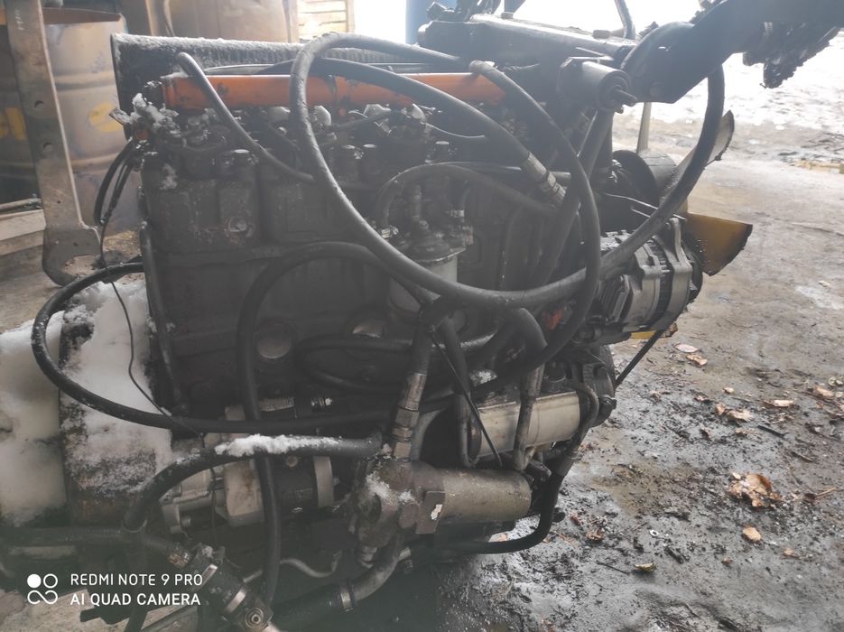 Silnik 4 cyl turbo mwm typ TD226-4 R180 / Renault 103.14/103.54