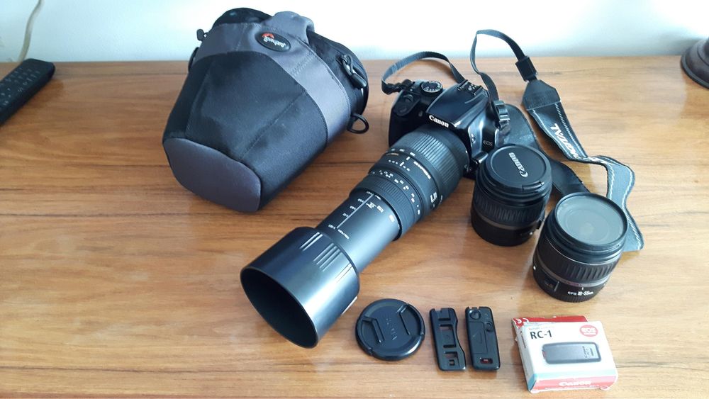 Pack Completo - Cannon 400d + Sigma 70 - 300mm
