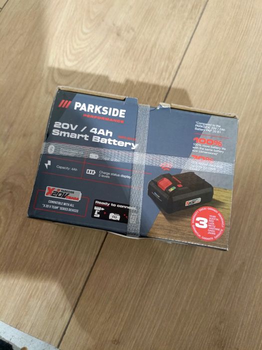 Nowa gwarancja bateria akumulator Parkside 4 ah Smart x20V