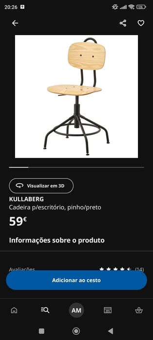 Cadeira elevatória Kullaberg