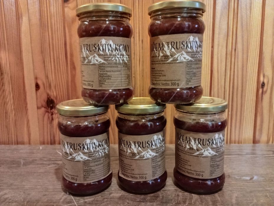 Dzemy mix, zestaw dżemów+ prezent gratis, link do użycia