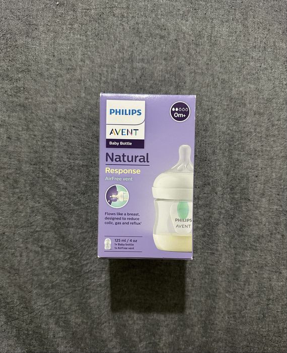 Пляшечка Philips Avent Natural Response 125 мл (0м+)