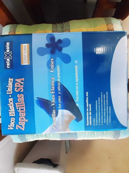 Sapatilhas SPA Visco Elástica Unisexo, L, novas, na embalagem original
