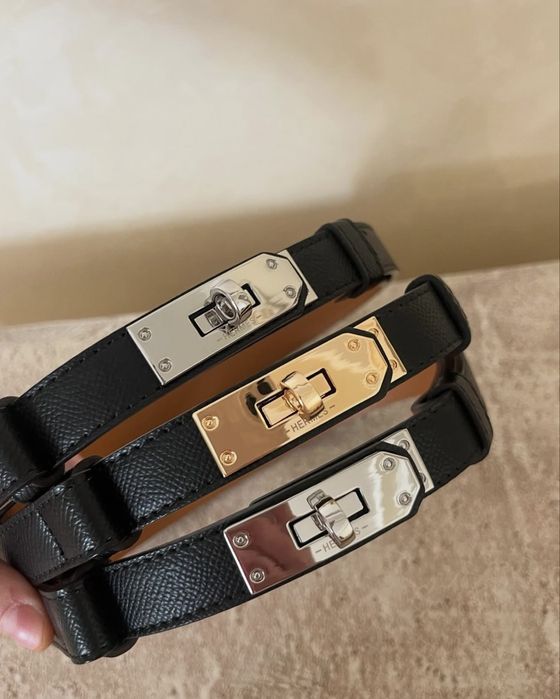 Шкіряний ремінь hermes