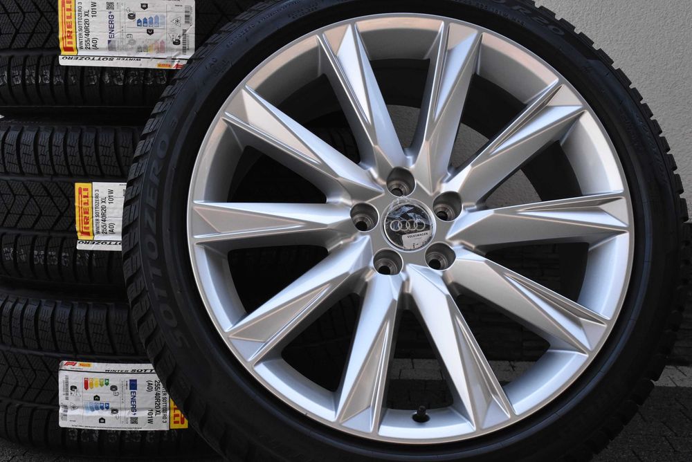 NOWE Koła zimowe OEM Audi A6 S6 C8 A7 S7 4K 20" NOWE Pirelli AO 2025r