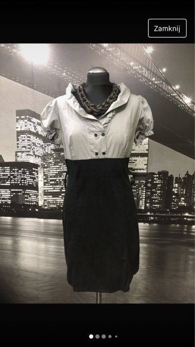 Elegancka biurowa sukienka